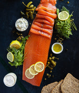 Alfred Enderby Luxury Gift Hamper With Whole Side Of Smoked Salmon