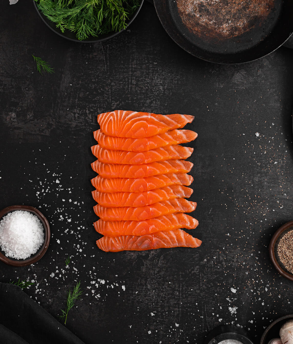 Buy Best Smoked Salmon Slices Online Delivery London | Alfred Enderby