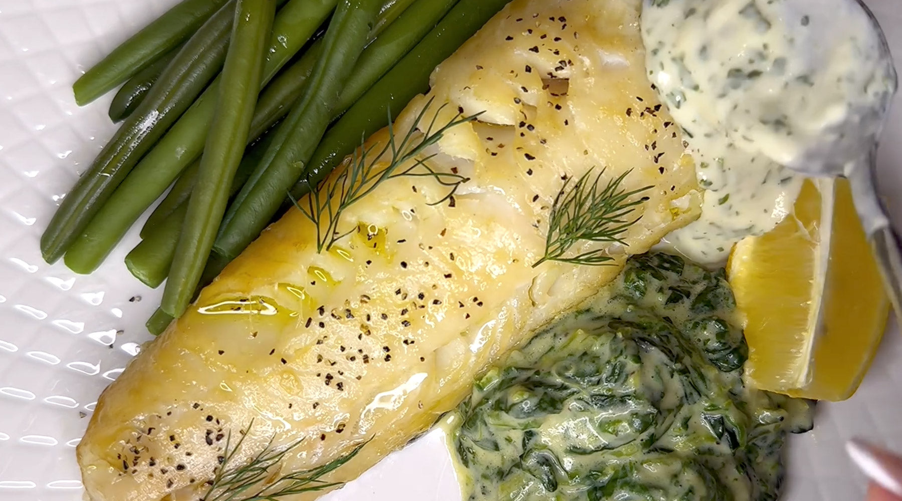 Smoked Haddock & Green Beans Alfred Enderby