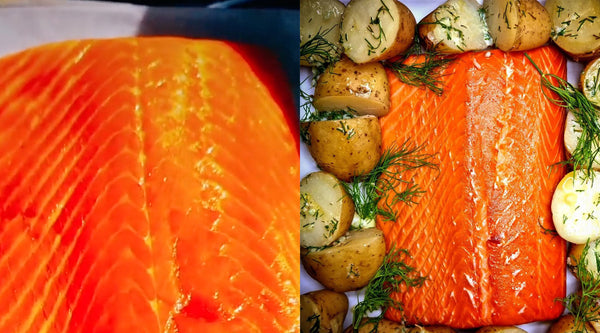 BBQ Salmon & Jersey New Potatoes